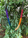 Rainbow Chainmail Necklace