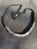 Matte Ombré Chainmail Necklace